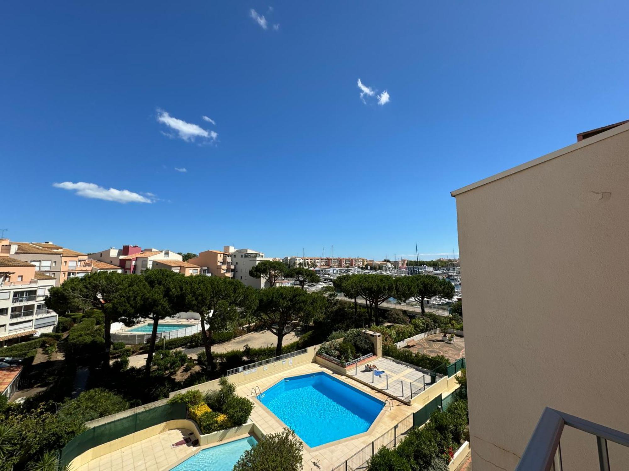 Apartament T1 Cap D'Agde Piscine Port Zewnętrze zdjęcie